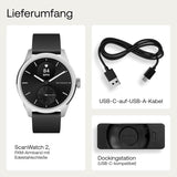 Withings Scanwatch 2 - Nero 42 mm + cinturino in pelle gratuito