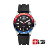 DFB GERMAN FOOTBALL BUND quartz watch stainless steel silver one size men's Swiss movement 42 mm 20504-1, 20504-2, 20504-3