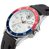 DFB GERMAN FOOTBALL BUND quartz watch stainless steel white one size men's Swiss movement 42 mm 20504-1, 20504-2, 20504-3