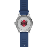 Withings ScanWatch 2 - Blau 42mm + Gratis Withings Lederarmband in Schwarz