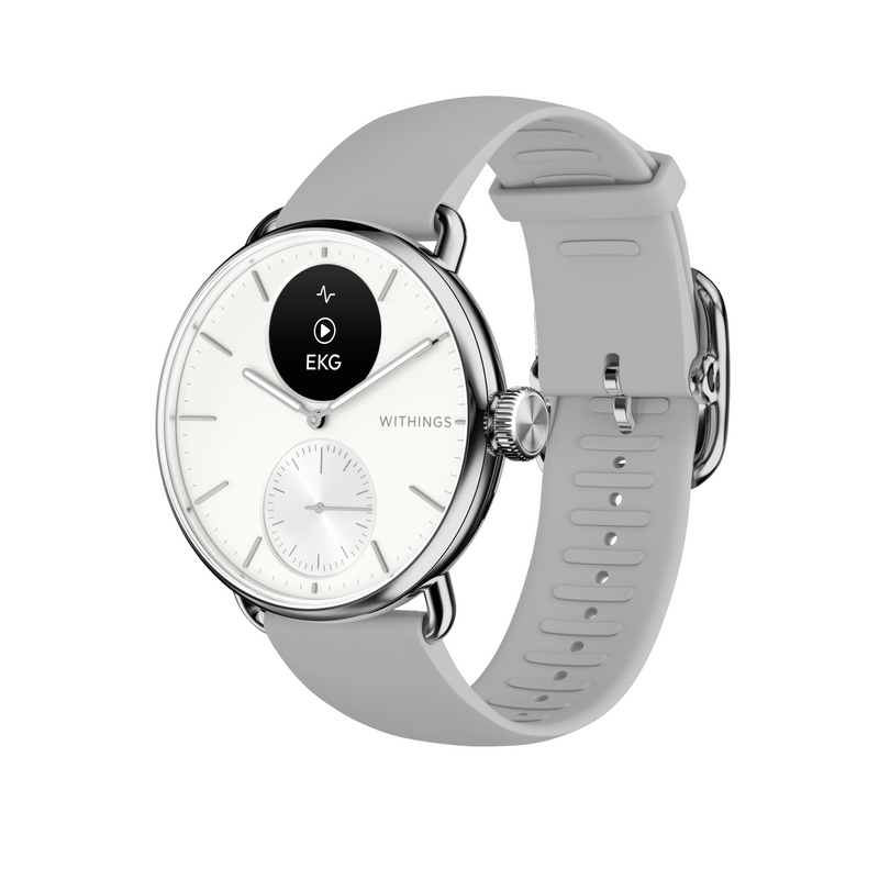 Withings Scanwatch 2 - 38mm + Gratis Withings Lederarmband Schwarz