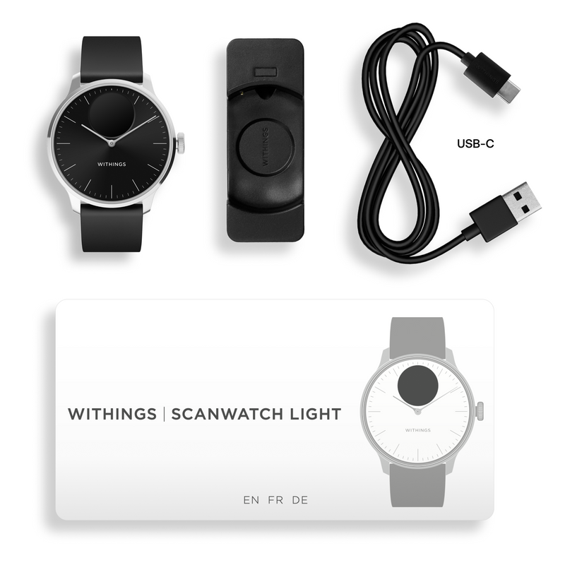 Withings Scanwatch Light - 37mm black