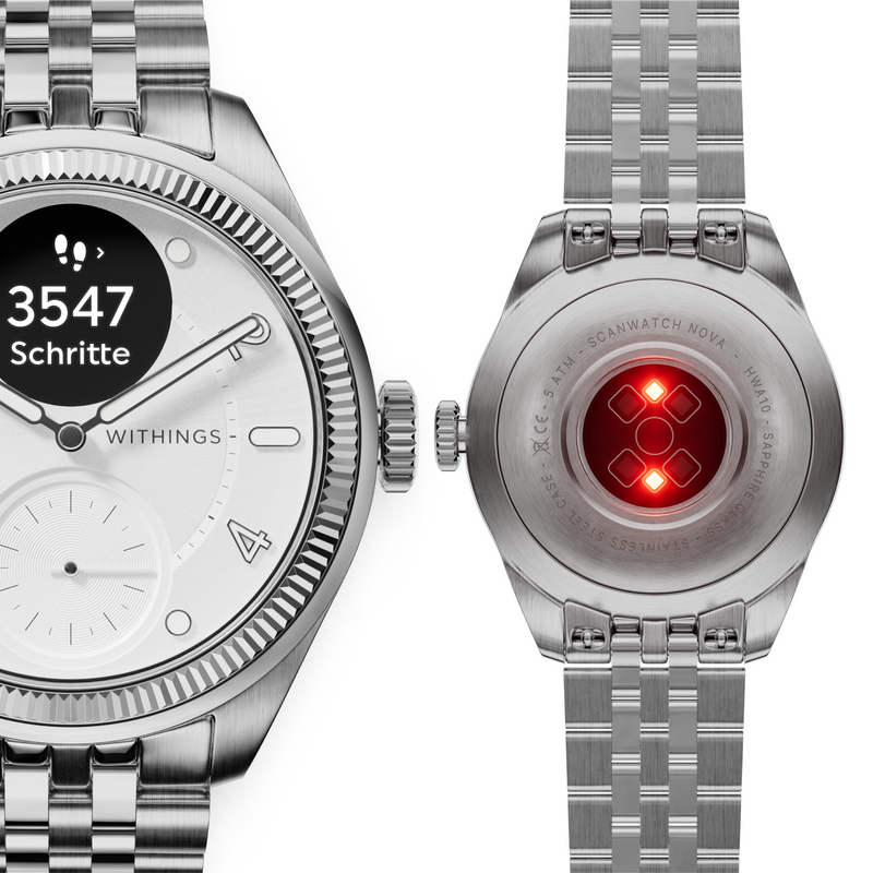 Scanwatch Nova Brilliant 39mm - Titanium silver 