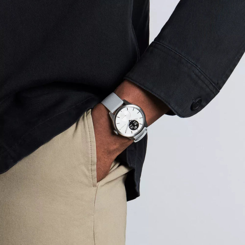 Withings Scanwatch 2 - Bianco 42 mm + cinturino in pelle gratuito 
