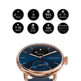 Withings Scanwatch 2 - 38mm Blau Rosegold + Gratis Withings Milanaise Armband