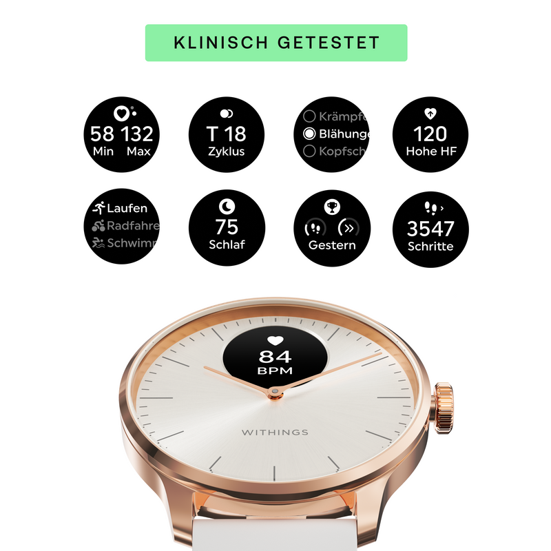 Withings Scanwatch Light 37mm - Sand