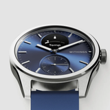Withings ScanWatch 2 - Blau 42mm + Gratis Withings Lederarmband