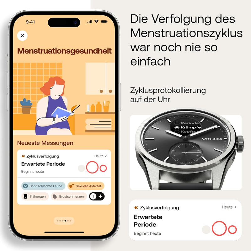 Withings Scanwatch 2 - Nero 42 mm + cinturino in pelle gratuito