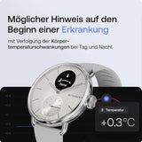 Withings Scanwatch 2 - 38mm + Gratis Withings Lederarmband Schwarz