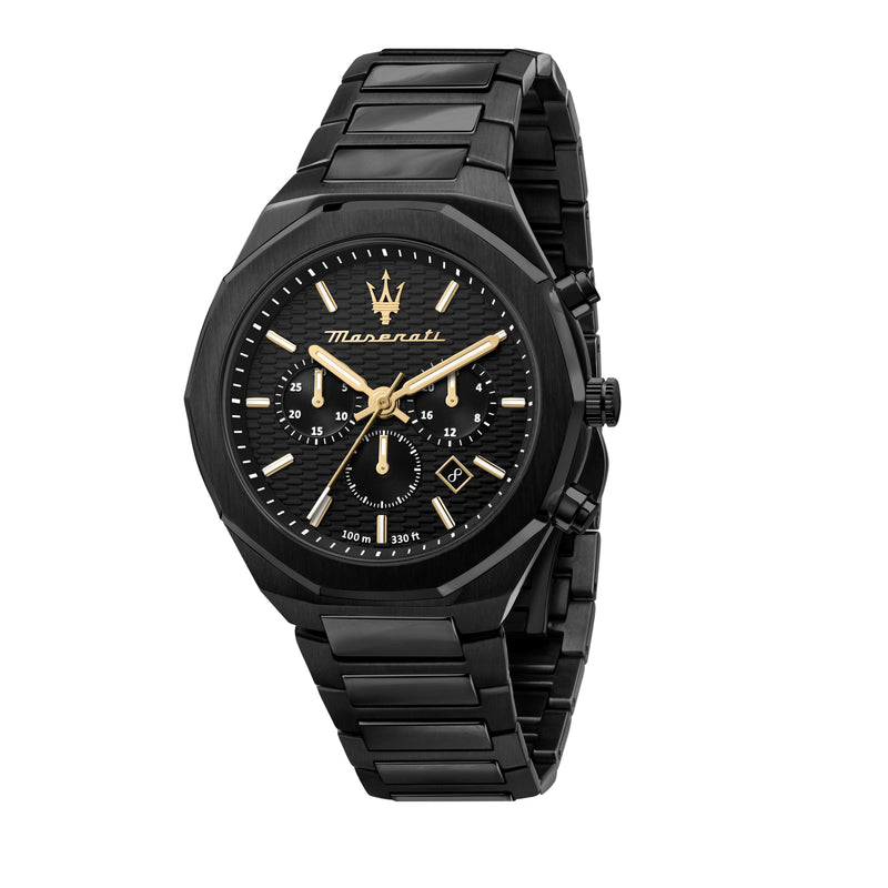 Orologio da uomo Maserati R8873642005 Cronografo Styles Nero