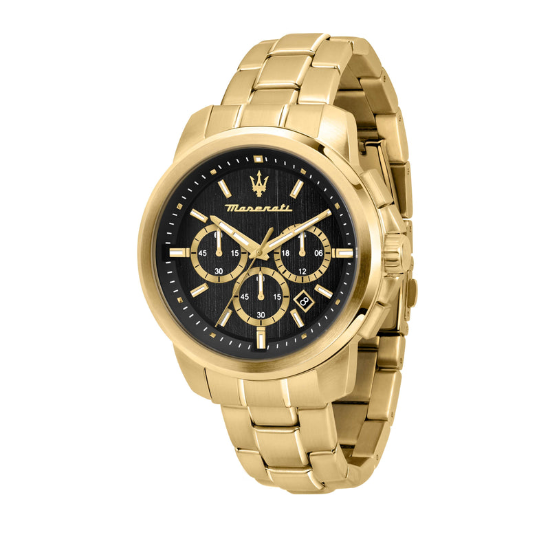 Maserati, orologio da polso, Successo, oro, (cronografo, 44 ​​mm) R8873621013