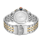Swiss Military Hanowa Orologio Marlin Nero da Uomo 42mm Orologio da Uomo in Acciaio Inossidabile Blu/Oro Orologio da Polso Cronografo Orologio Subacqueo