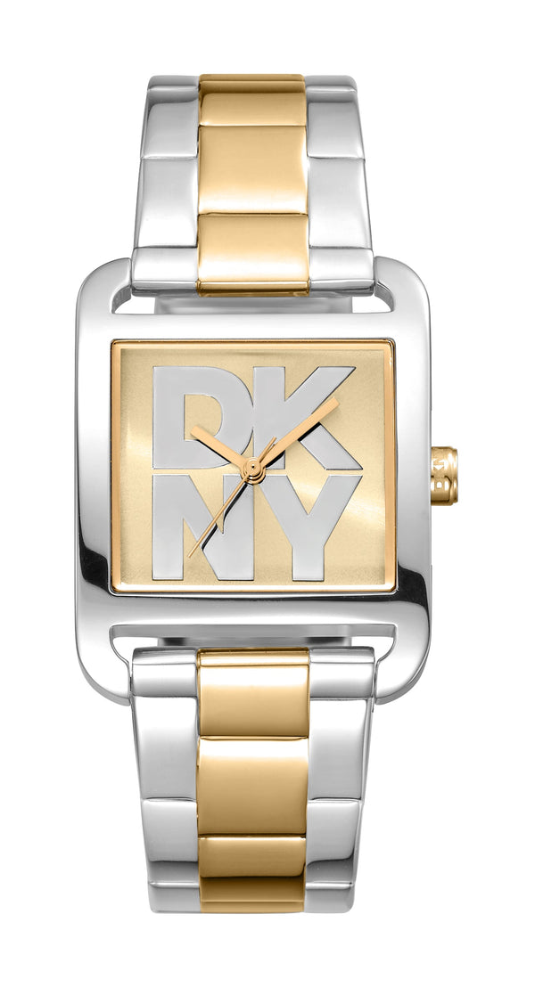 City Maxi - Zweifarbige Silber- und Goldfarbe