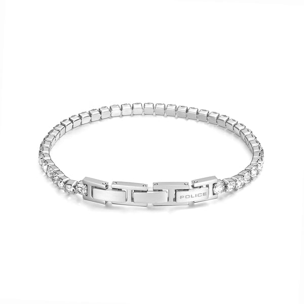 Police Ladies Bracelet Chain Silver 17 cm Stainless Steel Jewelry Chain Ladies Bracelet Silver Chain Ladies Chain Bracelet Silver