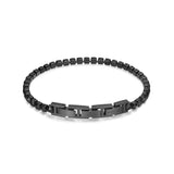 Police Unisex Chain Bracelets Black Stainless Steel Men's Bracelet Women's Bracelet Chain Jewelry