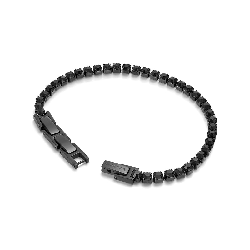 Police Unisex Chain Bracelets Black Stainless Steel Men's Bracelet Women's Bracelet Chain Jewelry