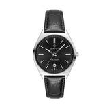 Abington, 41mm, schwarz/schwarz