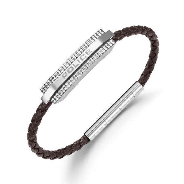 Police Men's Bracelet Leather Brown Stainless Steel Men's Bracelet Leather Men's Bracelet Leather Bracelet Men Leather Bracelet Men Leather Bracelet Men's Bracelet Leather