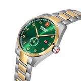 LYNX Green/Gold Stainless - Swiss Made