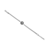 Police Men's Bracelet Stainless Steel Silver/Black 20 cm Compass Chain Jewelry Men's Bracelet Chain Men