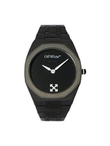 ON TIME Silver / Black Stainless Steel - OW1G018M0075