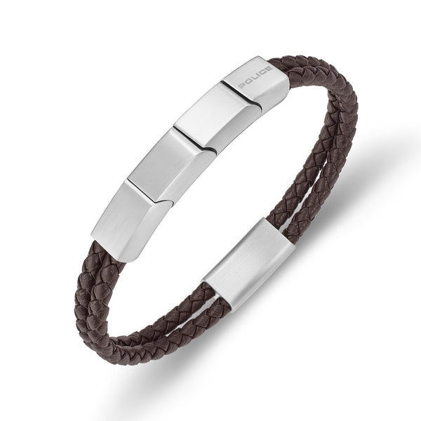 Police Men's Bracelet Leather Brown Men's Bracelet Leather Bracelet Men Leather Bracelet Leather Men's Bracelet Leather Men's Bracelet Leather Bracelet