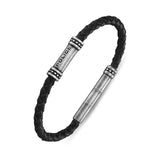 Police Herren Armband Leder Schwarz - Lederarmband Herren Armband Leder Herrenarmband Lederband Herren Lederarmband Herren Leder