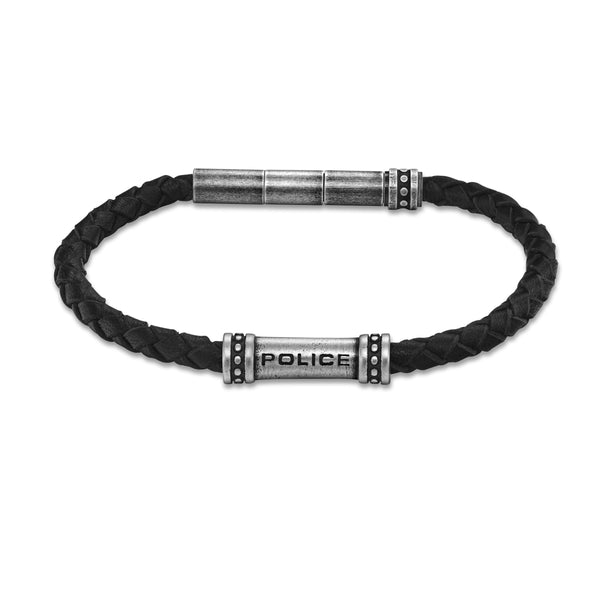 Police Men's Bracelet Leather Black - Leather Bracelet Men's Bracelet Leather Men's Bracelet Leather Band Men's Leather Bracelet Men's Leather