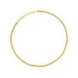 Police Men's Chain Necklace 50 cm Gold Stainless Steel Curb Chain Men's Chain Jewelry Chain Necklace