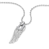 Police Men's Necklace Silver Wing Pendant Chain Necklace Silver Chain Men's Chain Jewelry Gift