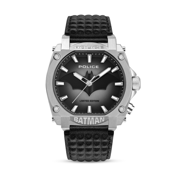 Police Men's Wristwatch Analog Quartz Stainless Steel Black 46 mm Police Watch Men's Watch Wristwatch Chronograph