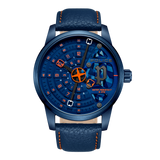 Orologio da uomo Police analogico al quarzo in acciaio inossidabile nero 44 mm - Orologio da uomo Police Cronografo