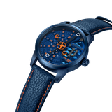 Orologio da uomo Police analogico al quarzo in acciaio inossidabile nero 44 mm - Orologio da uomo Police Cronografo