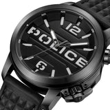 Police Men's Watch Leather Black 42mm Chronograph Automatic Men's Watch Wrist Watch