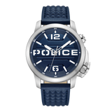Orologio da polso da uomo Police cronografo in acciaio inossidabile argento 44 mm - orologi da uomo con funzione cronografo - Negozio online di orologi Police