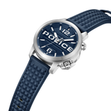 Orologio da polso da uomo Police cronografo in acciaio inossidabile argento 44 mm - orologi da uomo con funzione cronografo - Negozio online di orologi Police