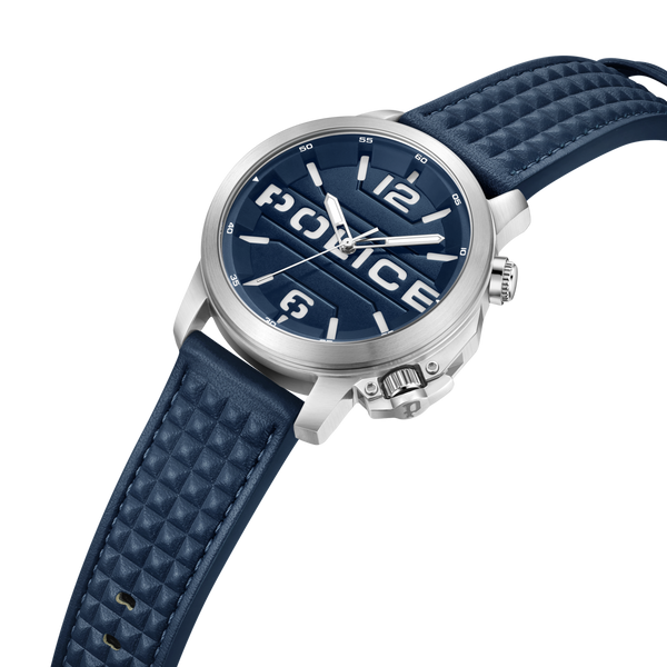 Police Men's Wristwatch Chronograph Stainless Steel Silver 44 mm - Men's Watches with Chronograph Function - Police Watches Online Shop