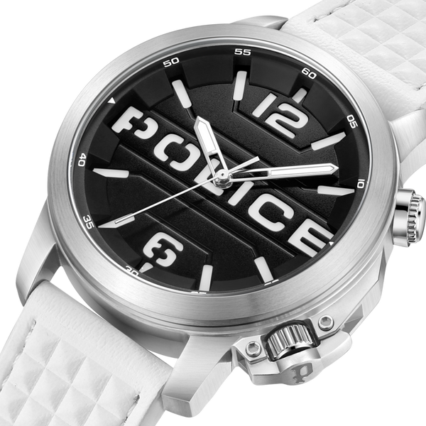 Police Men's Analogue Watch - 44 mm - Black - Stainless Steel - Police Watches - Cheap Prices - Free Shipping