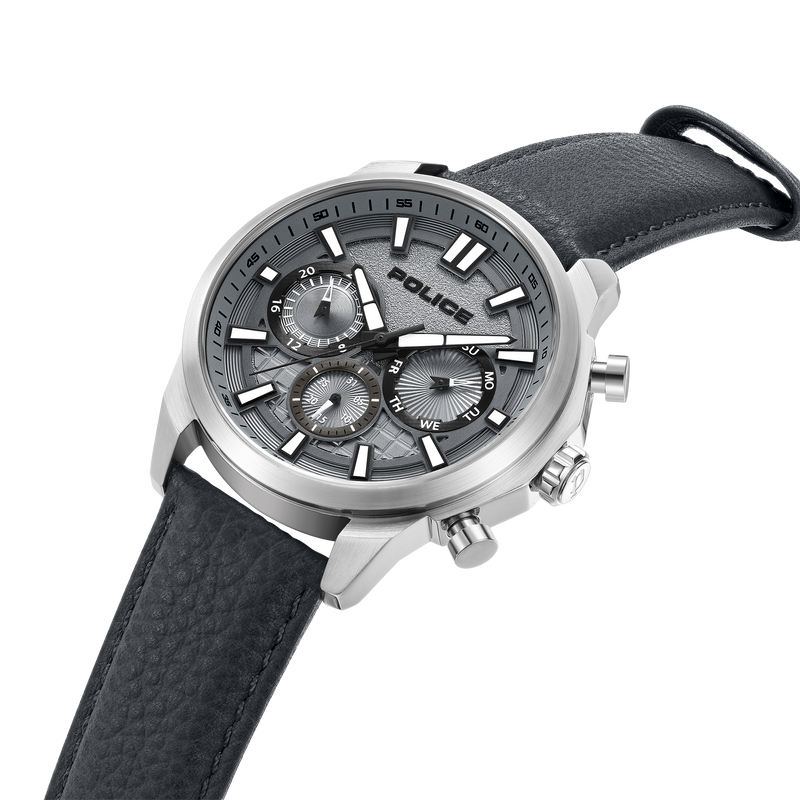 Orologio da uomo Police analogico al quarzo acciaio inossidabile nero 44 mm - Acquista orologi Police online