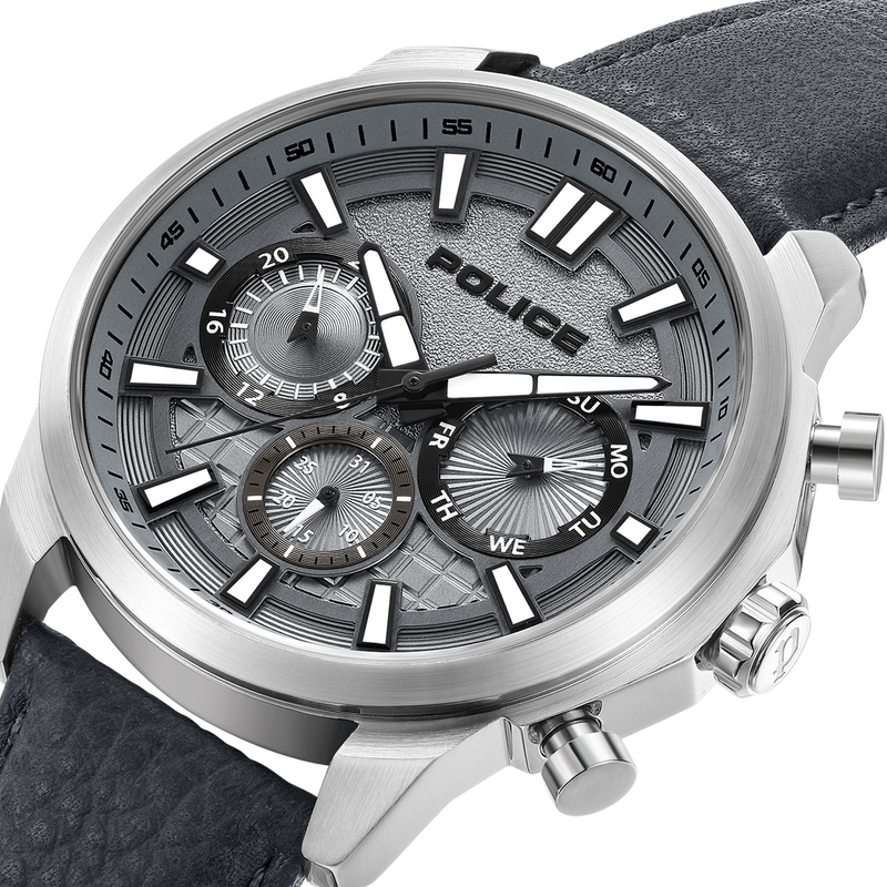 Orologio da uomo Police analogico al quarzo acciaio inossidabile nero 44 mm - Acquista orologi Police online