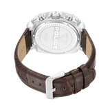 Orologio cronografo da uomo Police argento 44 mm in acciaio inossidabile - Negozio online di orologi Police - Orologio cronografo da uomo