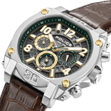 Orologio cronografo da uomo Police argento 44 mm in acciaio inossidabile - Negozio online di orologi Police - Orologio cronografo da uomo