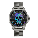 Police Herren Armbanduhr Chronograph Silber 44 mm Edelstahl - Police Uhr günstig kaufen