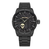 Orologio analogico nero da uomo Police 44 mm in acciaio inossidabile - Orologio da uomo - Acquista a buon mercato