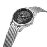 Police Herren Armbanduhr Analog Silber/Schwarz - Militär Uhr Herren Armbanduhr - Armbanduhr Chronograph - Armbanduhr Herren - Herrenuhr - Police Uhr