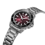 Orologio da uomo Police Orologio analogico Argento 44 mm Orologio Police in acciaio inossidabile Cronografo da polso