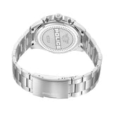 Police Men's Chronograph Watch Blue/Silver 44mm Stainless Steel Wristwatch Men's Watch Chronographs