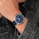 Orologio da uomo Police Analogico al quarzo Acciaio inossidabile Argento 44 mm MENSOR PEWJN0020901 - Orologio da uomo - Orologi da uomo - Orologi Police