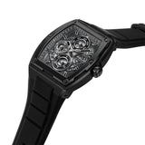Police Herren Armbanduhr Chronograph Analog Schwarz 44mm Edelstahl/Gummi Herrenuhr Armbanduhr Chronograph Schwarz 44mm Edelstahl/Gummi Herrenuhr