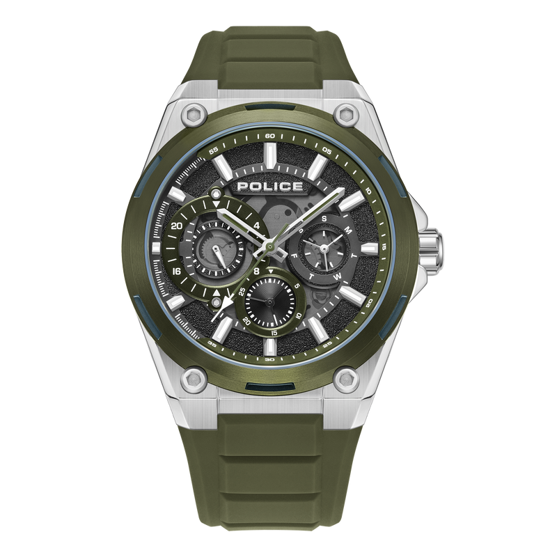Orologio da polso da uomo Police orologio analogico Salkant ay argento 43 mm acciaio inossidabile - acquista orologi Police a buon mercato online
